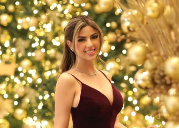 ميرنا جميل تتصدر التريند بفستان ساحر وجريء