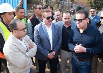 وزير الصحة ومحافظ المنوفية يتفقدان مشروع إنشاء مركز أورام منوف