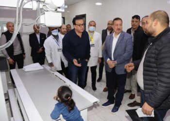 وزير الصحة يتفقد مستشفى جراحات اليوم الواحد بمركز أشمون