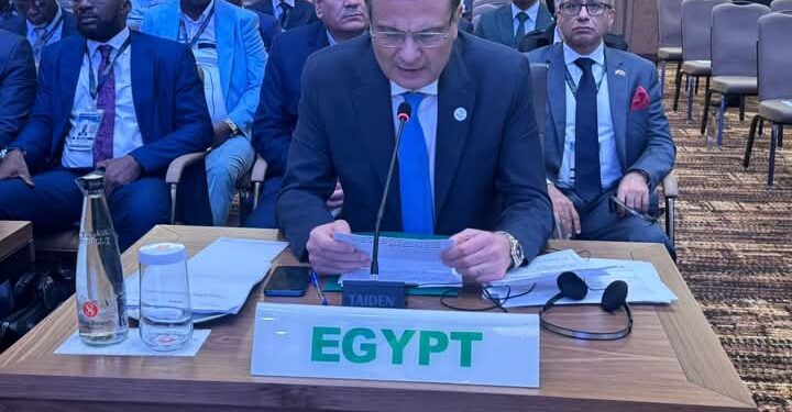 فاروق: مصر تدعو كافة شركاء التنمية لدعم القارة الأفريقية للمساهمة في تحقيق تطلعات وطموحات أبنائها