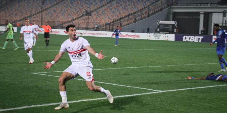 الزمالك يضرب بلاك بولز بثلاثية في كأس الكونفدرالية