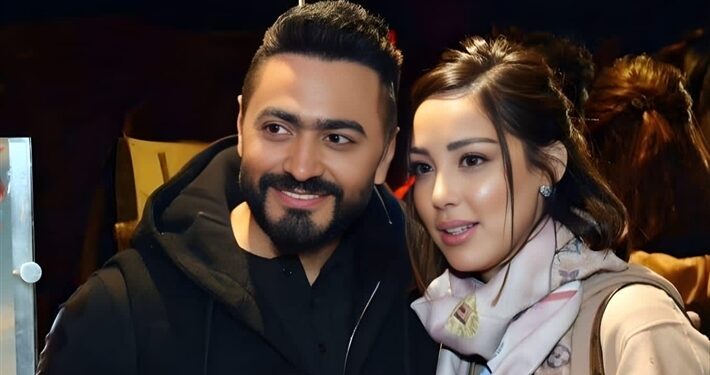 حقيقة عودة تامر حسني لبسمة بوسيل.. ما القصة؟