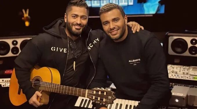 رامي صبري وتامر حسني “فعلاً مبيتنسيش” يحتل الساحة الفنية.. ديو يجمع رامي صبري وتامر حسني