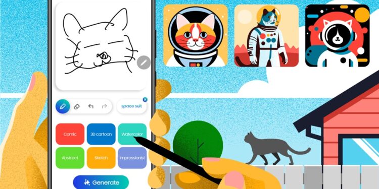 Galaxy AI تقنية تُحوّل أفكارك إلى واقع بلمسة واحدة