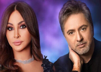 إليسا ومروان خوري يجتمعان في حفل عيد الحب بدبى