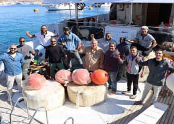 وزيرة البيئة تطلق المرحلة الأولى من مشروع صيانة وتركيب الشمندورات بمحمية رأس محمد