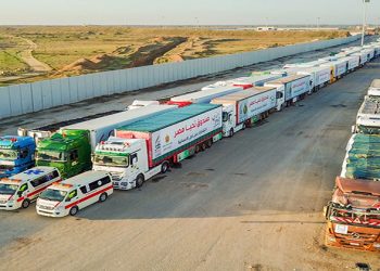 إطلاق أكبر قافلة مساعدات إنسانية شاملة للأشقاء الفلسطينيين في غزة.. غدا