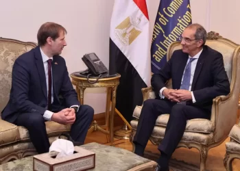 وزير الاتصالات يبحث فرص التعاون مع لاتفيا فى التحول الرقمى والذكاء الاصطناعى والتعهيد