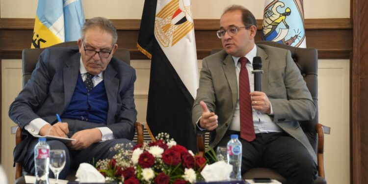 وزير المالية.. فى أول لقاء مفتوح مع ممثلي مجتمع الأعمال بالإسكندرية بمقر الغرفة التجارية:
