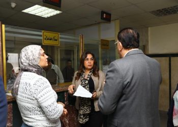 وزيرة التنمية المحلية تقوم بجولة مفاجئة علي حي مصر القديمة لمتابعة سير العمل بالمركز التكنولوجي