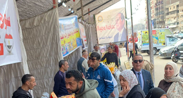 افتتاح سوق اليوم الواحد بالدقهلية لتوفير السلع الغذائية بأسعار مخفضة