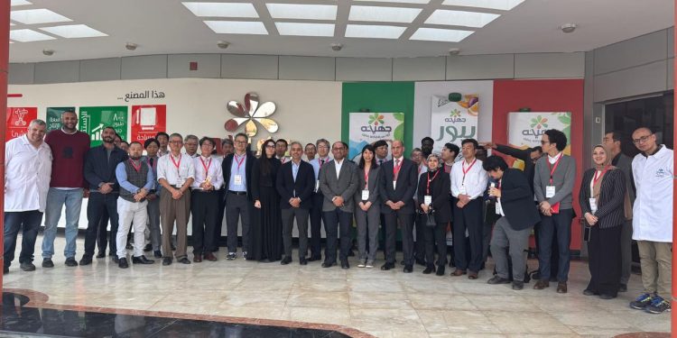 زيارة ميدانية من منظمة التجارة الخارجية اليابانية إلى مصانع جهينه لاستكشاف فرص تعاون مشتركة