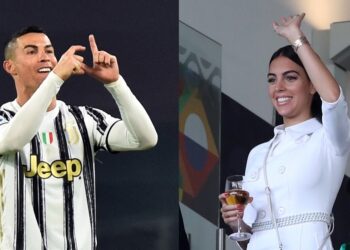 كريستيانو رونالدو يحتفل مع جورجينا بالعام الجديد