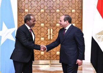 الرئيس السيسي ونظيره الصومالى يوقعان على إعلان ترفيع العلاقات لمستوى الشراكة الاستراتيجية