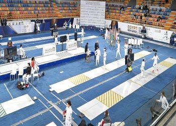 انطلاق اليوم الأول لكأس العالم للناشئين والناشئات لسيف المبارزة بالعاصمة الإدارية الجديدة