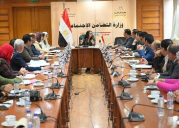 وزيرة التضامن الاجتماعي تترأس اجتماعاً موسعاً لقطاع الرعاية الاجتماعية