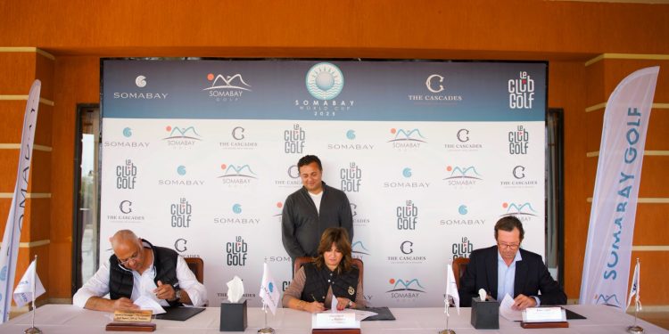 شراكة بين سوما باى، منتجع “The Cascades Golf Resort, Spa & Thalasso”، و”Le Club Golf” لإقامة نهائيات كأس العالم للجولف في مصر.