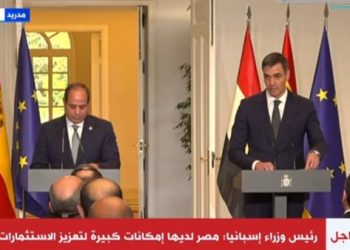 الرئيس السيسي يؤكد تعزيز تواجد الاستثمارات الإسبانية في مصر