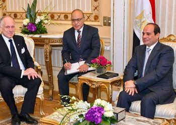 الرئيس السيسي يستقبل رئيس الكونجرس اليهودي العالمي