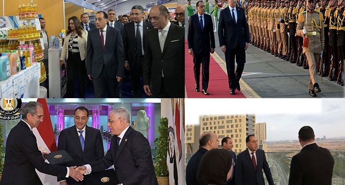 أبرز أنشطة رئيس مجلس الوزراء هذا الأسبوع لقاءات واجتماعات.. ومتابعات للمشروعات القومية