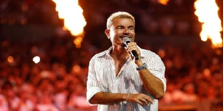 الحكم فى استئناف عمرو دياب على تغريمه 200 جنيه بتهمة صفع شاب