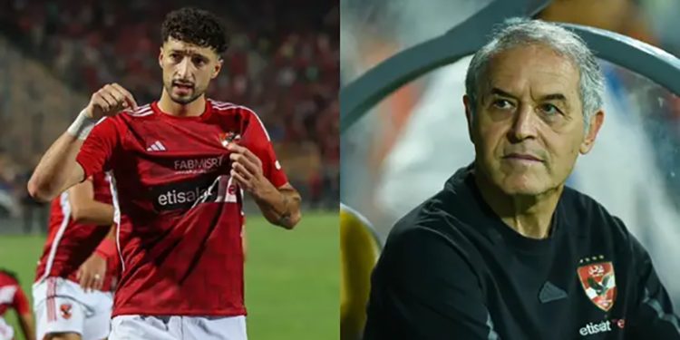 كولر يعيد وسام أبو على لقيادة خط هجوم الأهلى أمام حرس الحدود