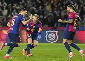 موعد مباراة برشلونة ولاس بالماس الليلة