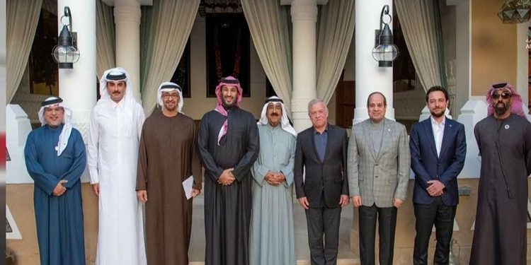 الرئيس السيسى يغادر الرياض بعد مشاركته فى اجتماع غير رسمى حول القضية الفلسطينية