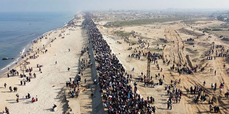 وزير الدفاع الإسرائيلي يأمر الجيش بالاستعداد لتنفيذ خطة مغادرة سكان غزة