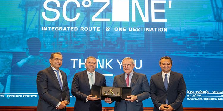 اقتصادية قناة السويس تستقبل مبعوث الرئيس الفرنسي لممر IMEC الاقتصادي