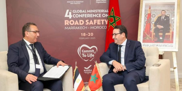 نائب وزير النقل للنقل البري يشارك في فعاليات المؤتمر الوزاري العالمي الرابع بمراكش