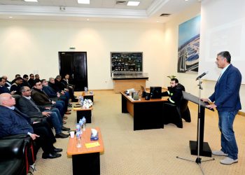 وزير الإسكان يتابع سير العمل بمحطة معالجة الجبل الأصفر والموقف التنفيذي للتوسعات الجاري تنفيذها