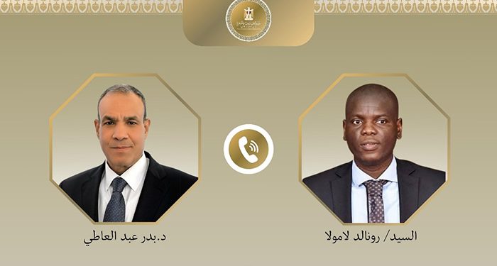 اتصال هاتفي بين وزير الخارجية والهجرة ونظيره الجنوب أفريقي