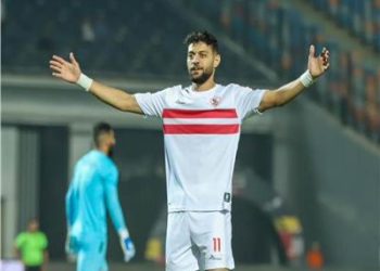 مصطفى شلبي يسجل هدف الزمالك الأول في شباك الإسماعيلي