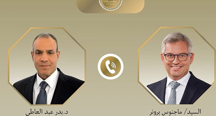 وزير الخارجية يتلقى اتصالاً هاتفياً من مُفوض الاتحاد الأوروبي للشئون الداخلية والهجرة