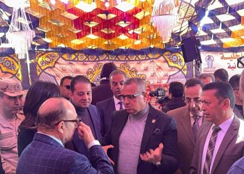 افتتاح سوق اليوم الواحد السابع بمدينة طابا بمناسبة العيد القومي لجنوب سيناء