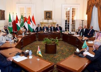 بيان عاجل مشترك من وزراء الخارجية العرب برفض التهجير واعمار غزة