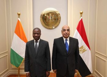 وزير العدل يستقبل سفير جمهورية ساحل العاج بالقاهرة