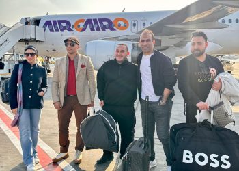 عقب الاحتفالية التاريخية بالاقصر مطار القاهرة يستقبل بعثة النادي الأهلي