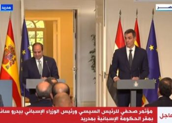 الرئيس السيسي عن مواقف إسبانيا بشأن القضايا الراهنة: عادلة وشريفة