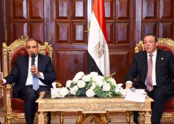 وزير الخارجية يلتقى مع رئيس مجلس الشيوخ