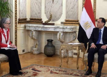 رئيس الوزراء يستقبل رئيسة الاتحاد الدولي لجمعيات الهلال والصليب الأحمر