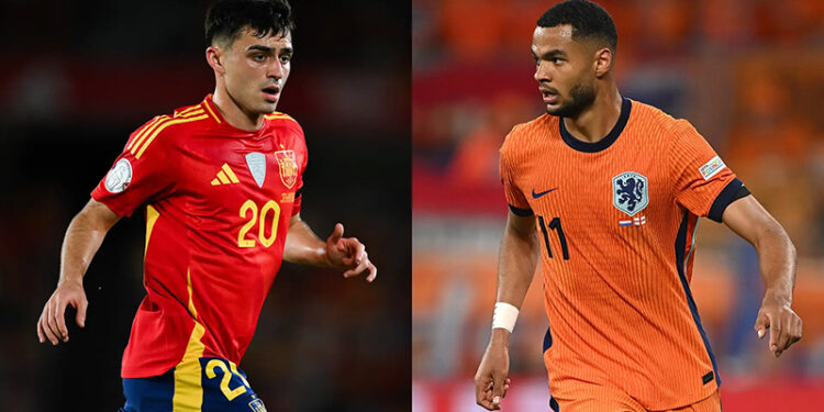 موعد مباراة إسبانيا وهولندا الليلة في ربع نهائي دوري الأمم الأوروبية