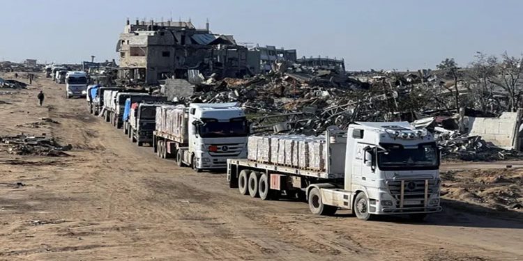 المساعدات لقطاع غزة مصر تدين قرار الحكومة الإسرائيلية بوقف إدخال المساعدات لقطاع غزة