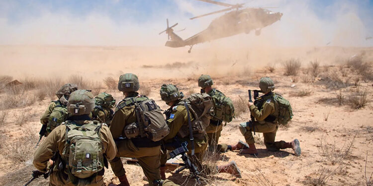 الجيش الإسرائيلي يعلن بدء عملية برية وسط قطاع غزة