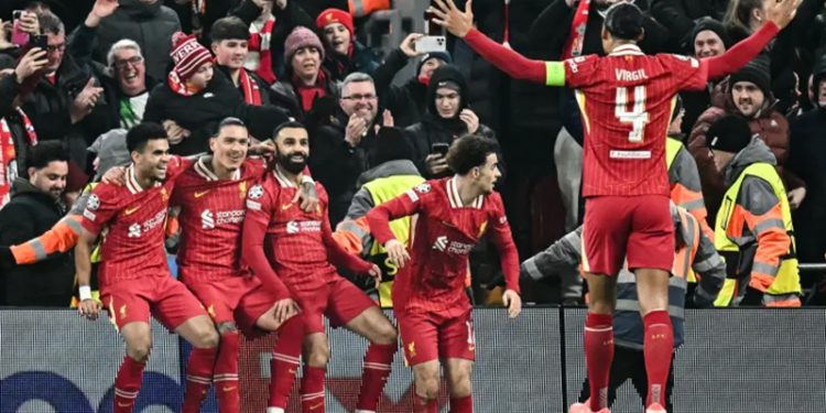 ليفربول يتصدر جدول ترتيب الدوري الإنجليزي