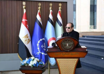 الرئيس السيسي يزور الأكاديمية العسكرية المصرية