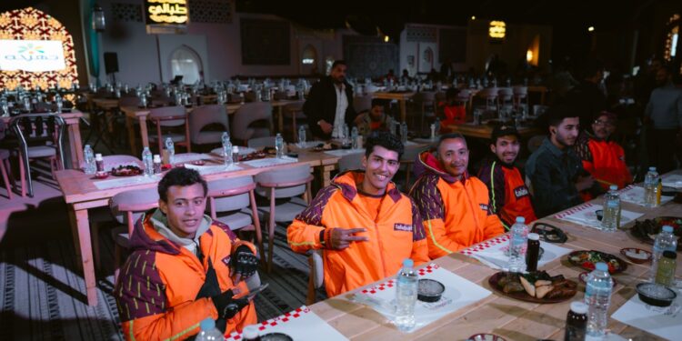 تيك توك وطلبات مصر ينظمان حفل إفطار لـ 680 من سائقي التوصيل في مصر تقديرا لجهودهم