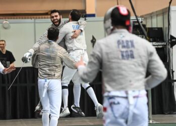 مصر تفوز بذهبية الفرق بكأس العالم لسلاح السيف للرجال