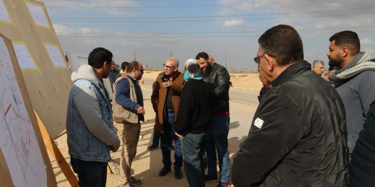 مدينة الشيخ زايد " زايد الجديدة" وزير الإسكان يتابع سير العمل بتوسعات مدينة الشيخ زايد ” زايد الجديدة”